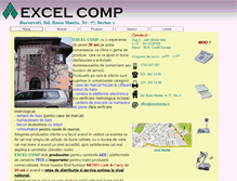 Tablet Screenshot of excelcomp.ro